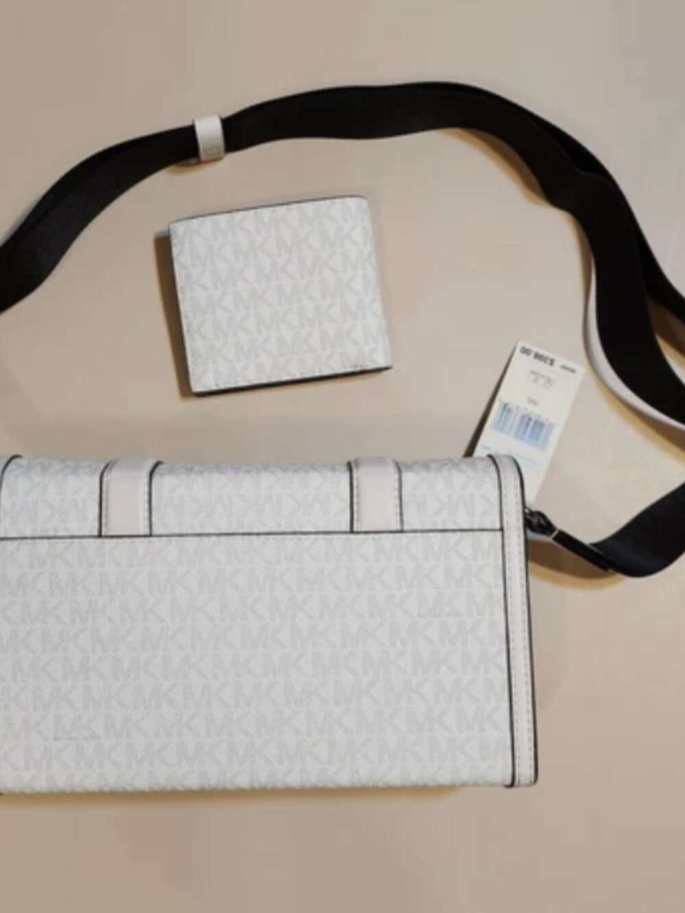 NWT Michael Kors Cooper Embellished Signature Logo Crossbody Bag & Wallet Set - Picture 5 of 16